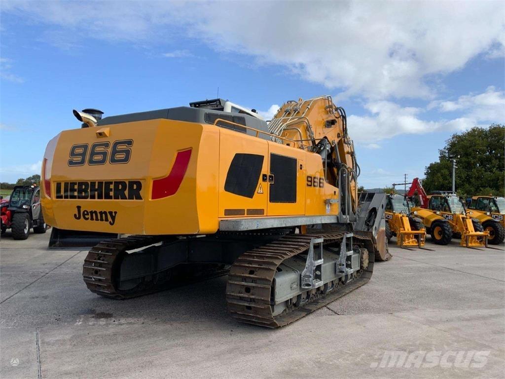 Liebherr R966 HD Bageri gusjeničari