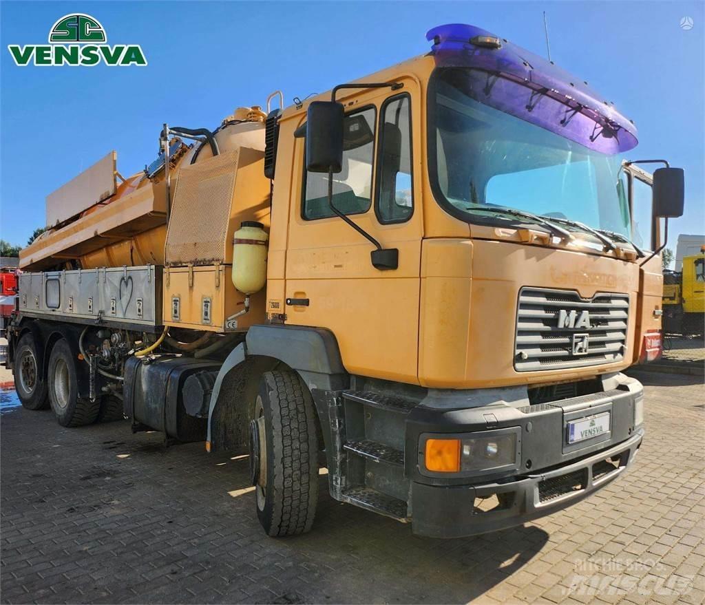 MAN FE 26T 6x2 Kombiji / vakuumski kamioni