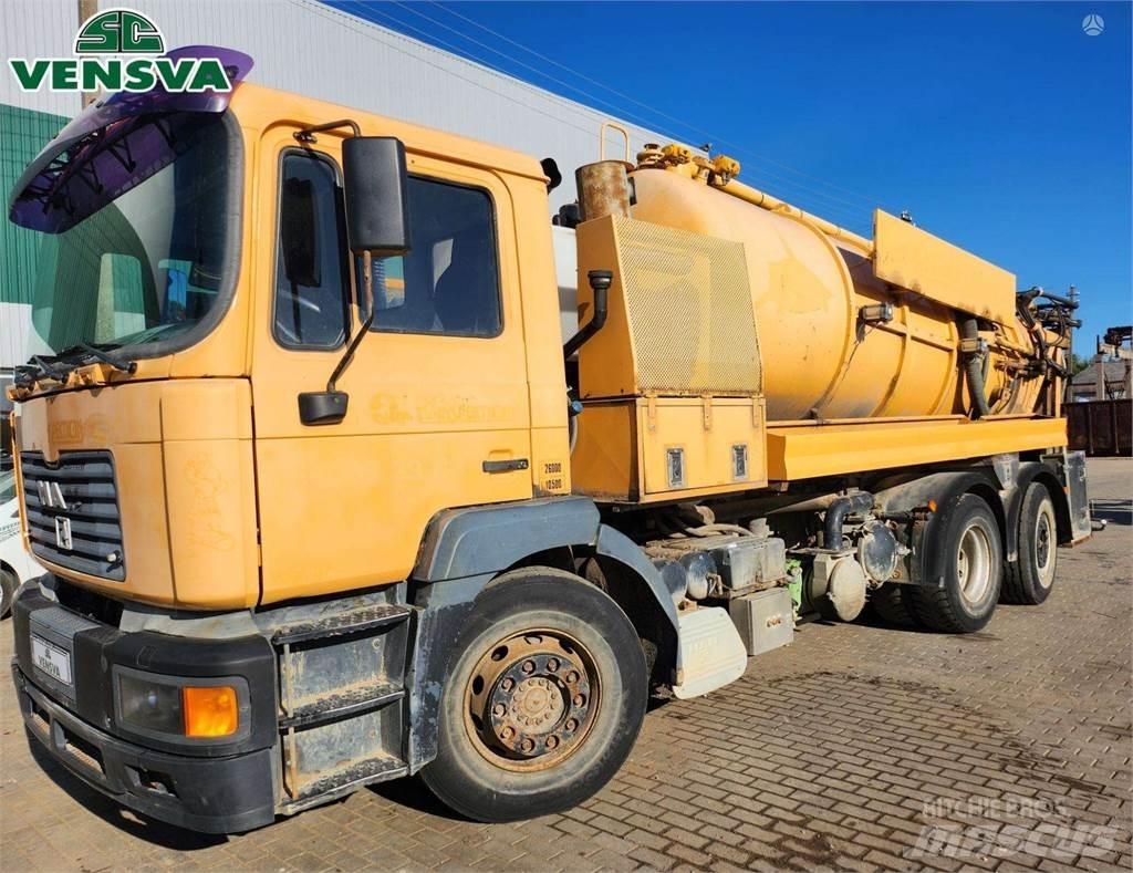 MAN FE 26T 6x2 Kombiji / vakuumski kamioni