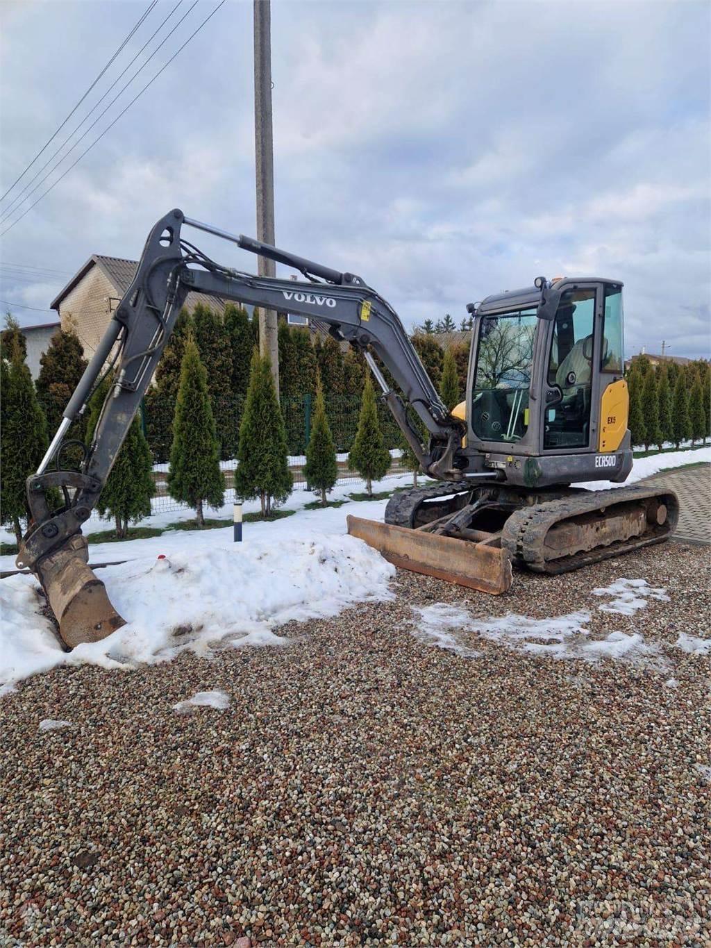 Volvo ECR50 Bageri gusjeničari