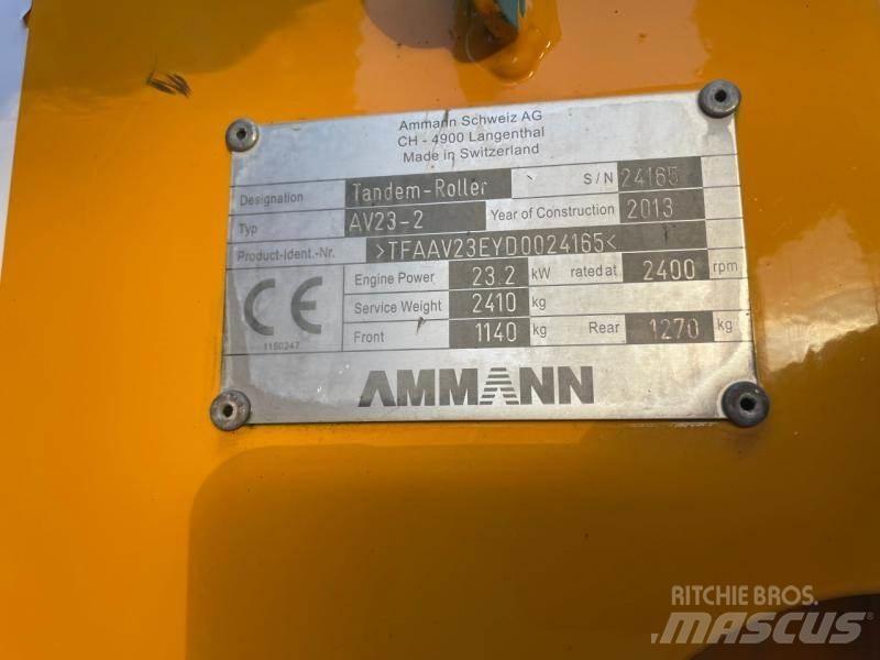 Ammann AV 23 Kompaktori zemlje
