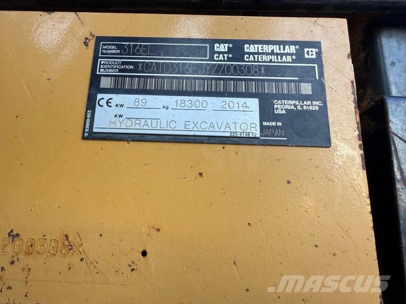 CAT 316E Bageri gusjeničari