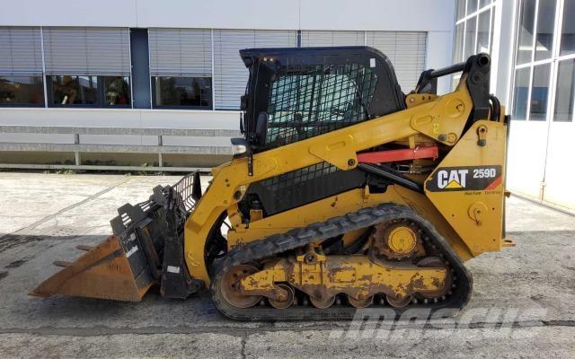 CAT 259D HF Skid steer mini utovarivači