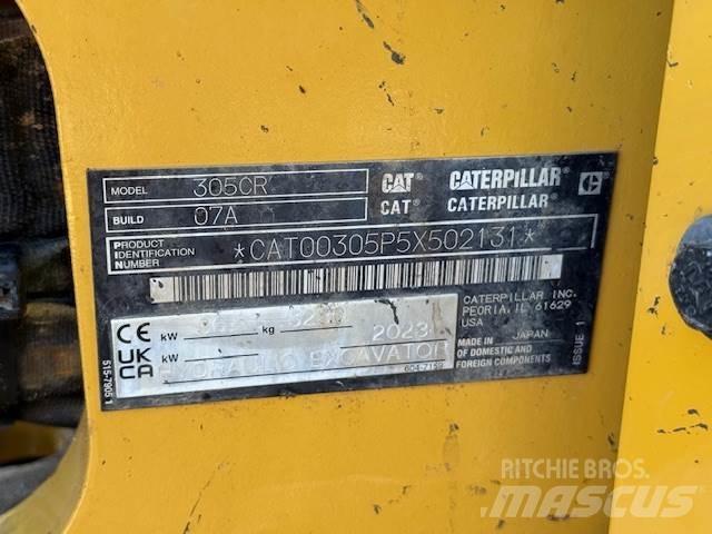 CAT 305 Mini bageri <7t