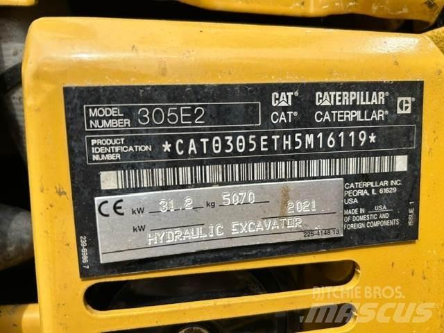 CAT 305CR Mini bageri <7t