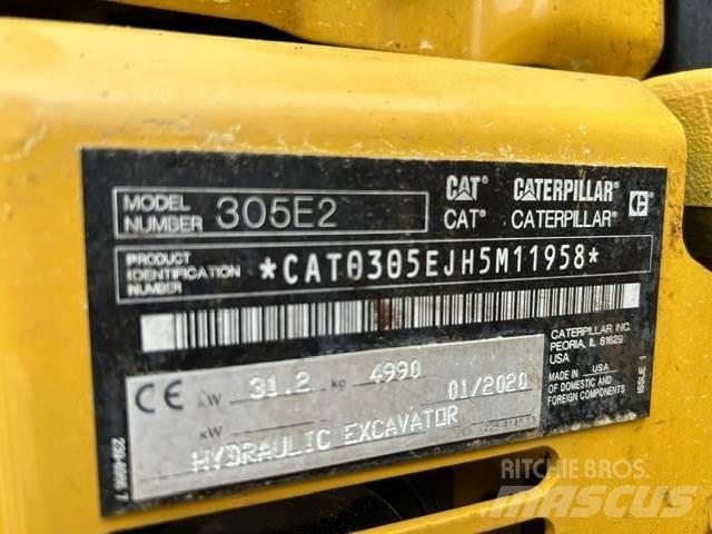 CAT 305E2 Mini bageri <7t