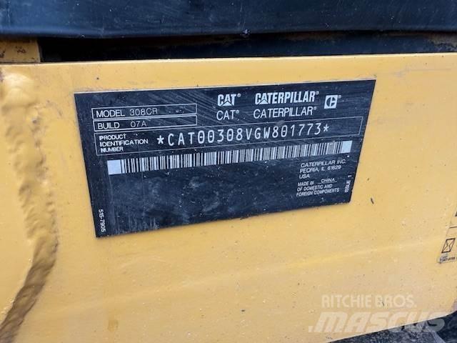 CAT 308 Mini bageri <7t