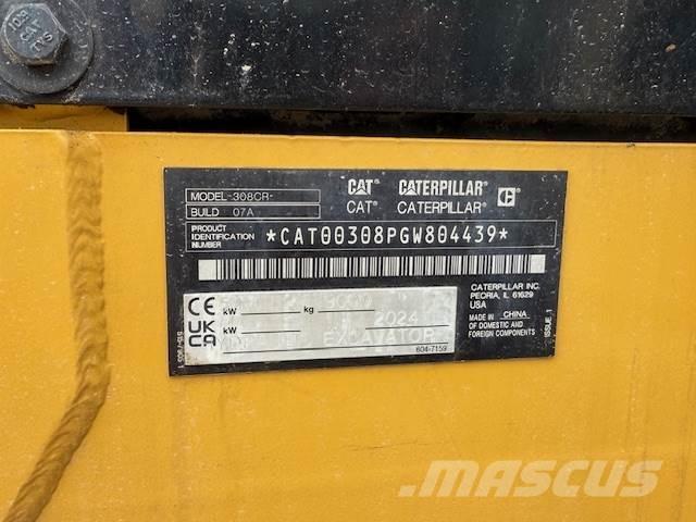 CAT 308 CR Mini bageri <7t