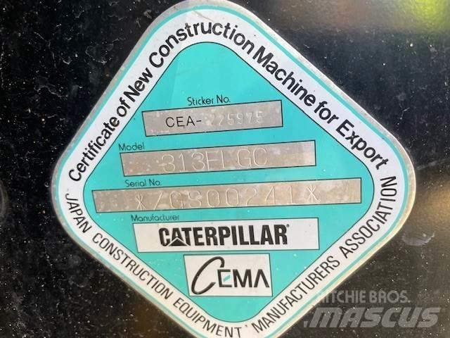 CAT 313 FL GC Bageri gusjeničari