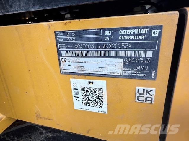 CAT 315 Bageri gusjeničari