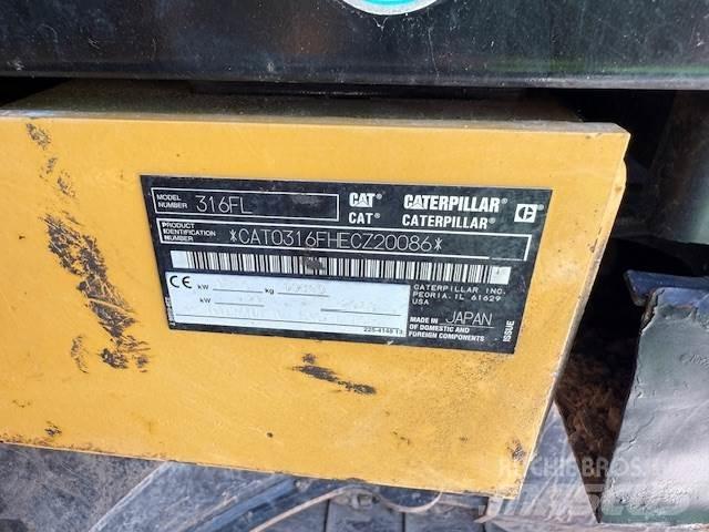 CAT 316F Bageri gusjeničari