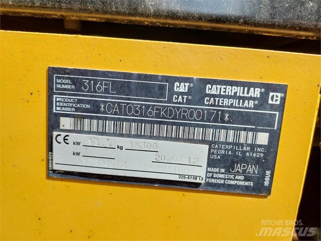 CAT 316FL Bageri gusjeničari