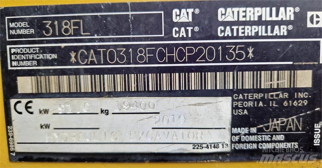 CAT 318FL Bageri gusjeničari