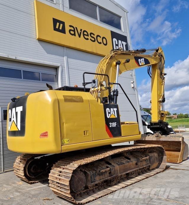 CAT 318FL Bageri gusjeničari