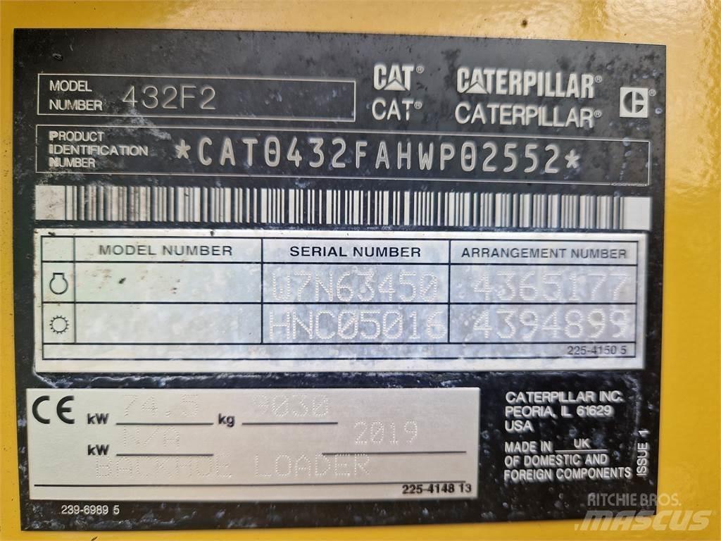 CAT 432F2 Utovarni rovokopači