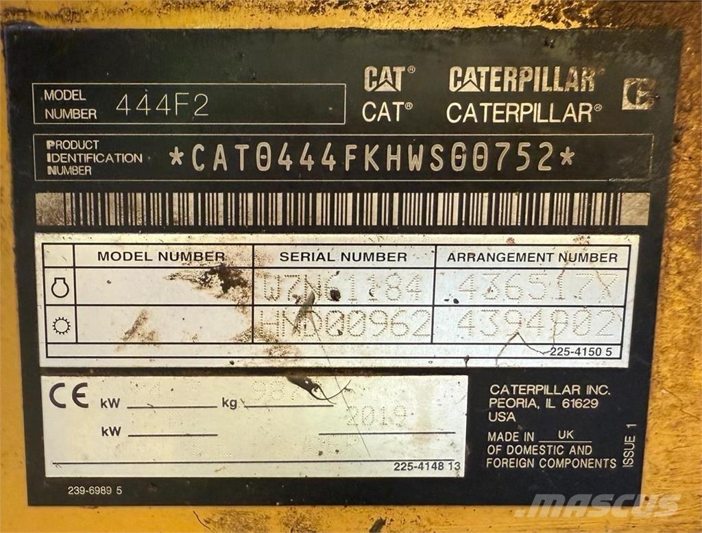 CAT 444F2 Utovarni rovokopači