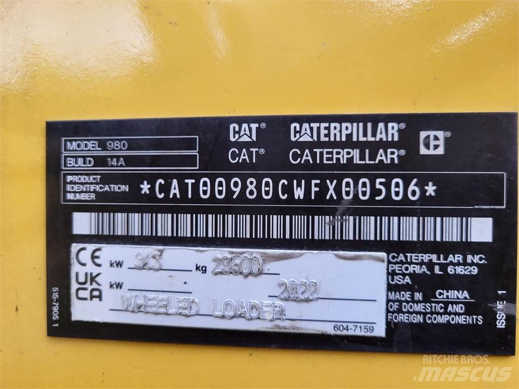 CAT 980 NG Utovarivači na kotačima