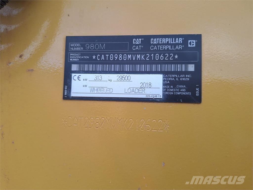 CAT 980M Utovarivači na kotačima