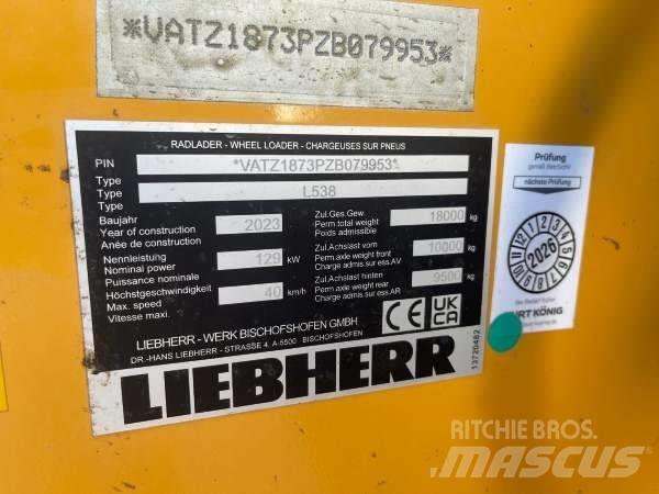 Liebherr L 538 V Utovarivači na kotačima
