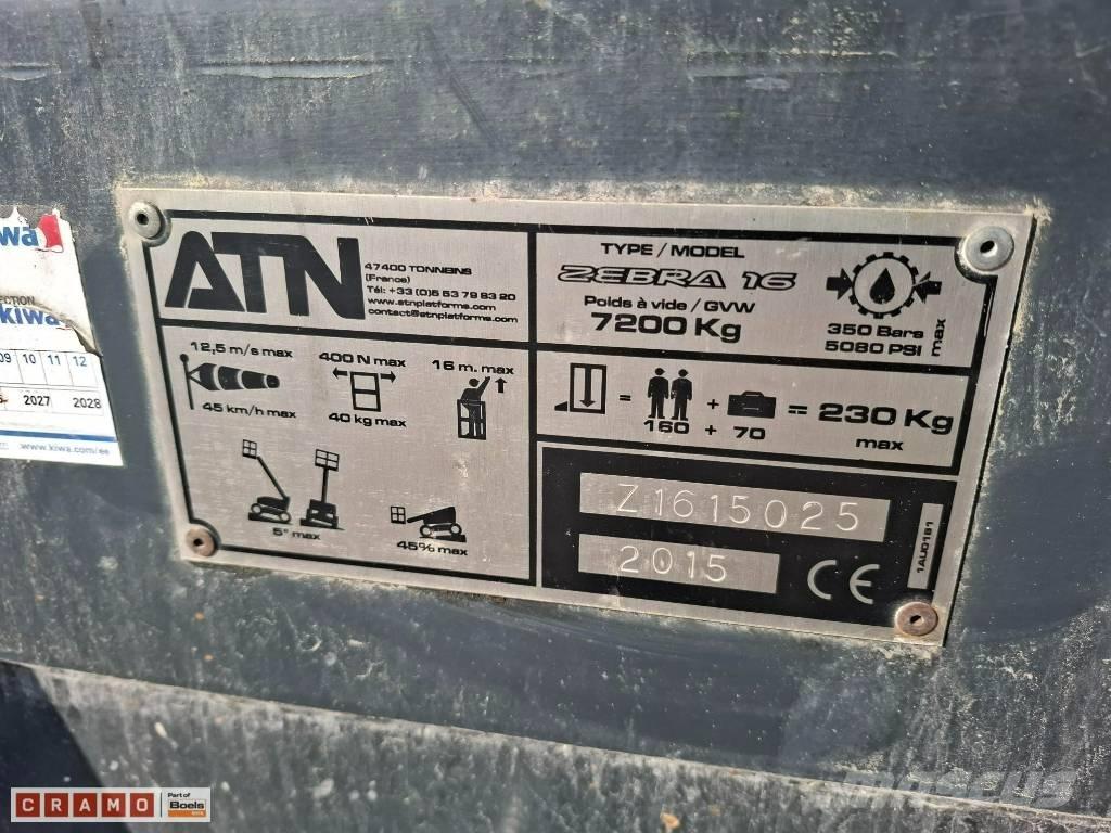 ATN Zebra 16 Zglobne podizne platforme