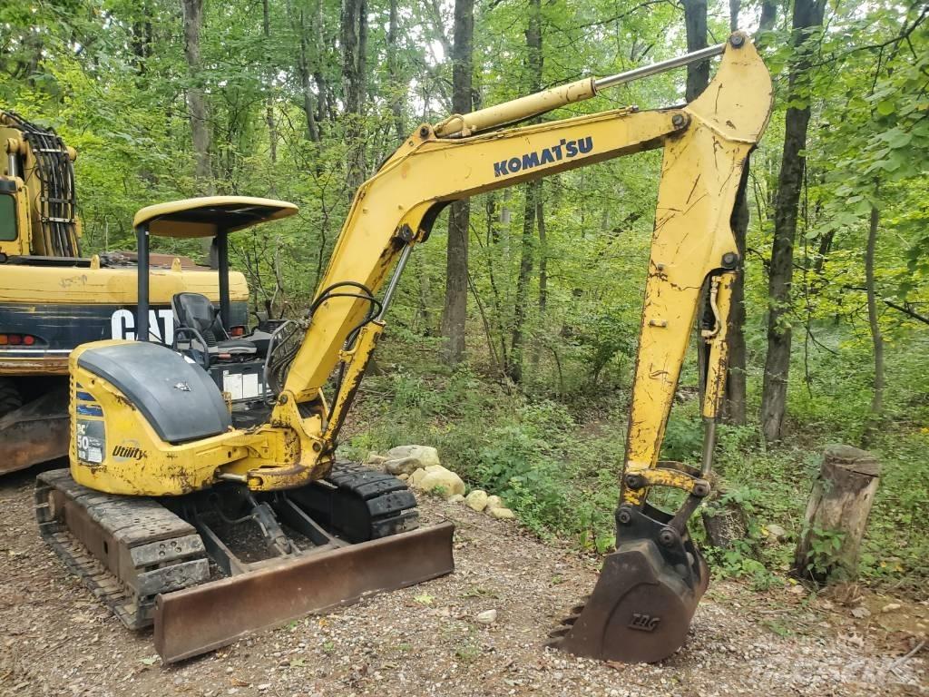 Komatsu PC50MR-2 Mini bageri <7t
