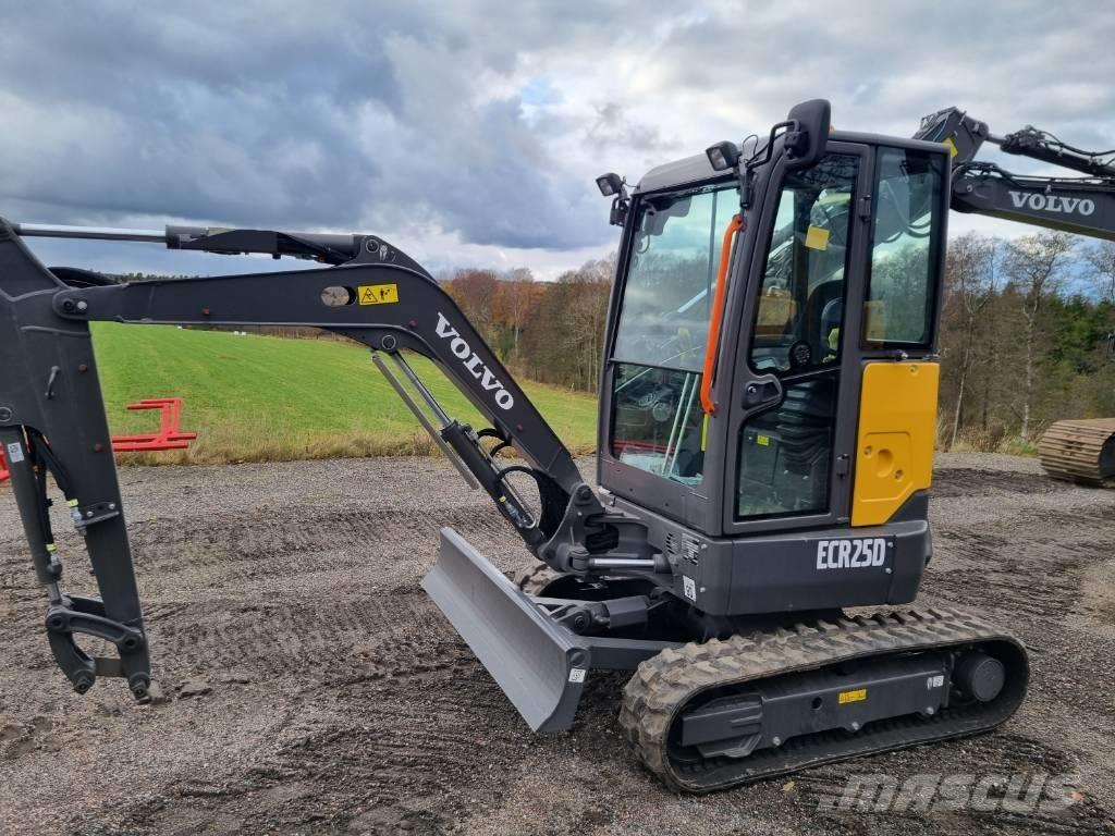 Volvo ECR 25 D Mini bageri <7t