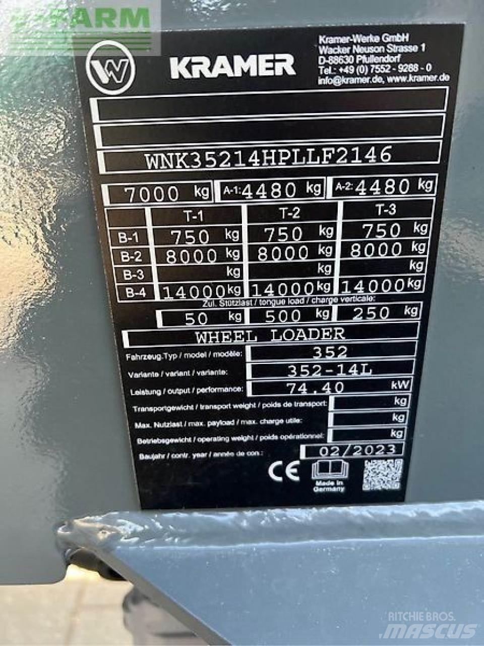Kramer kl43.8l Mini bageri <7t