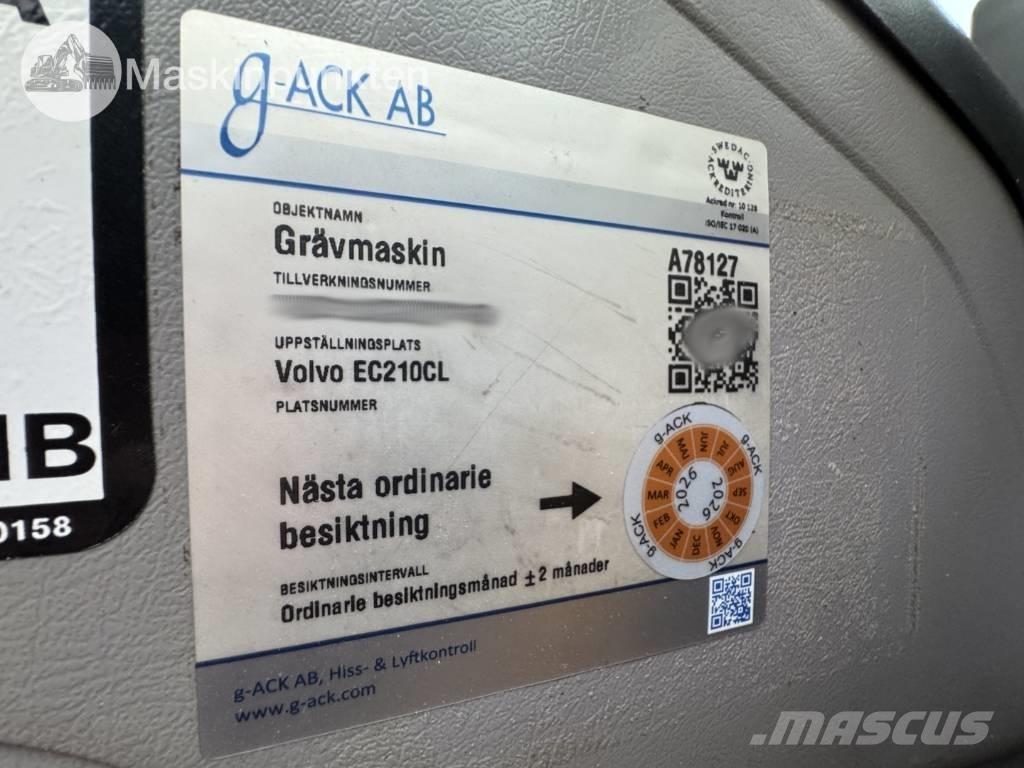 Volvo EC 210 C L Bageri gusjeničari