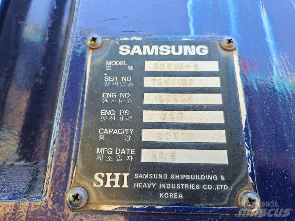 Samsung SC 50 H-2 Rabljene dizalice za težak teren
