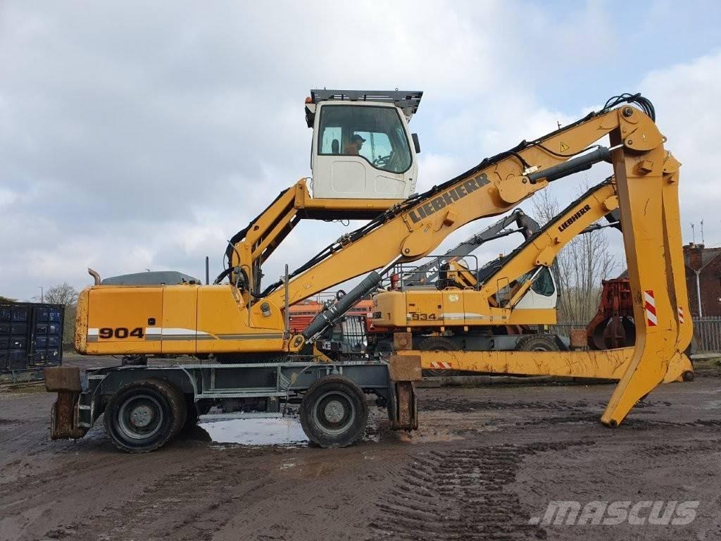 Liebherr A 904 C Bageri za manipuliranje materijalom / otpadom