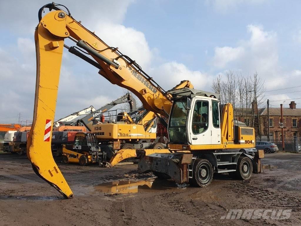 Liebherr A 904 C Bageri za manipuliranje materijalom / otpadom