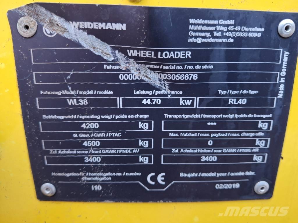 Wacker Neuson WL 38 Utovarivači na kotačima