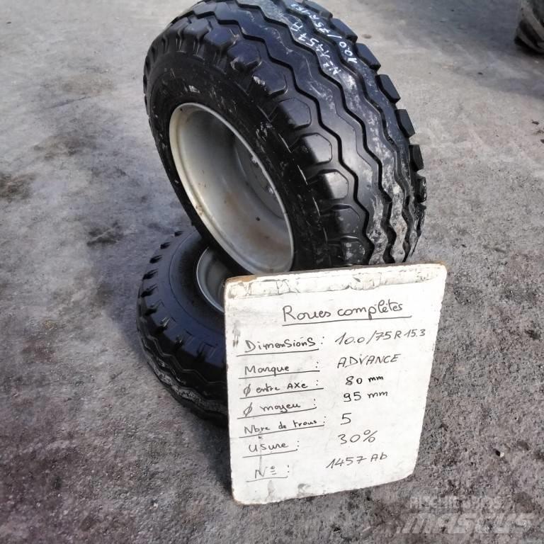 Advance 10.0/75R15.3 Gume, kotači i naplatci