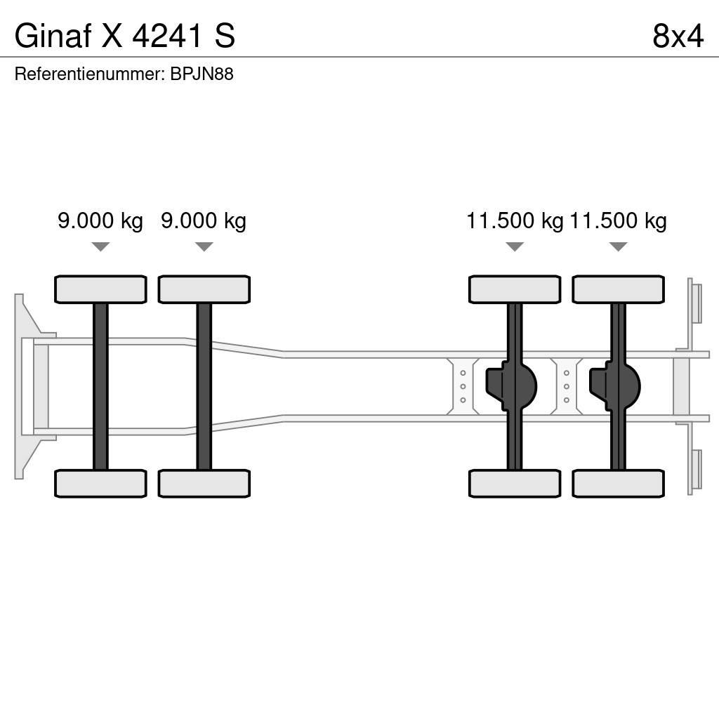 Ginaf X 4241 S Rabljene dizalice za težak teren