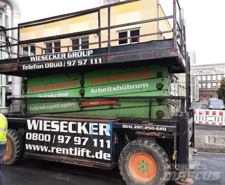 Liftlux SL205-25 Škaraste platforme