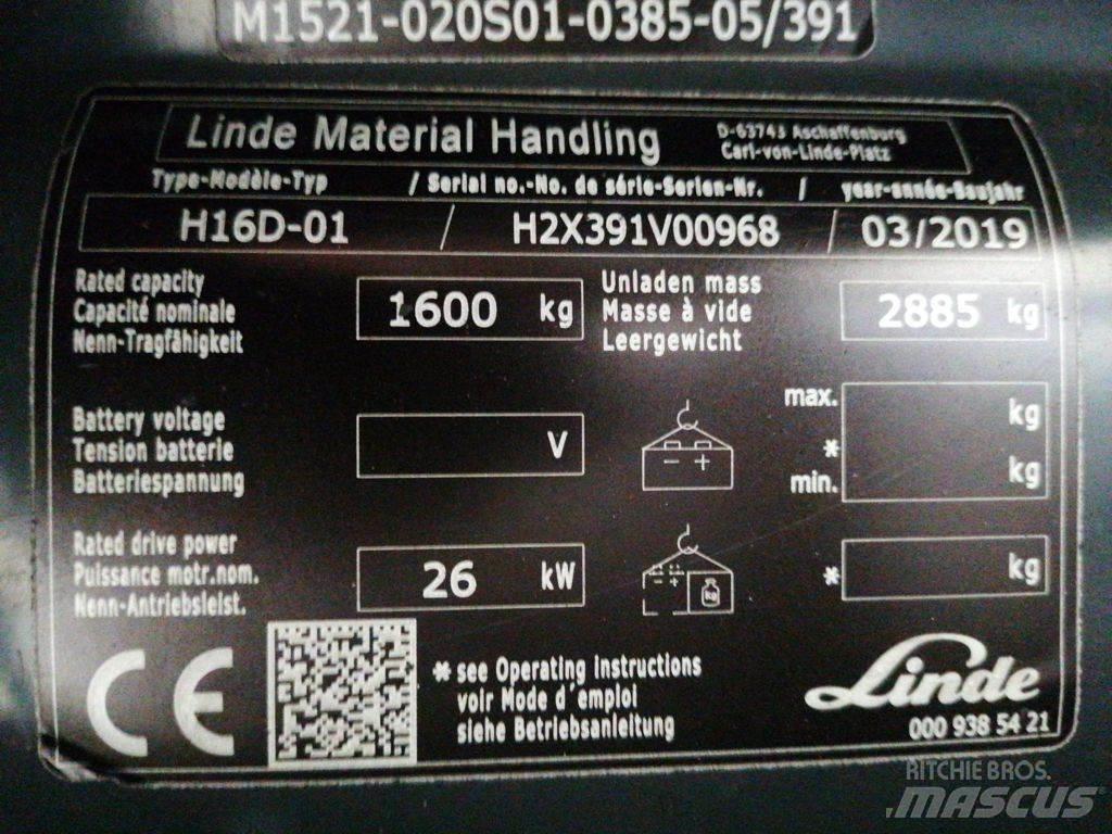 Linde H16D-01 Dizelski viličari