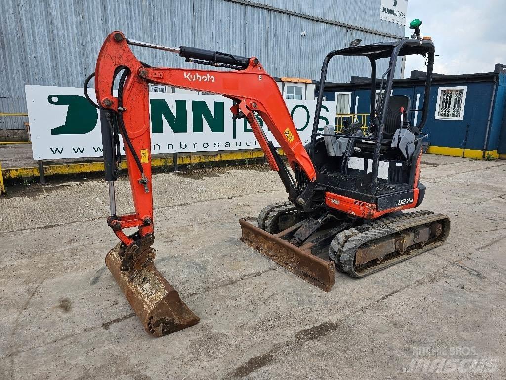 Kubota U 27-4 Mini bageri <7t