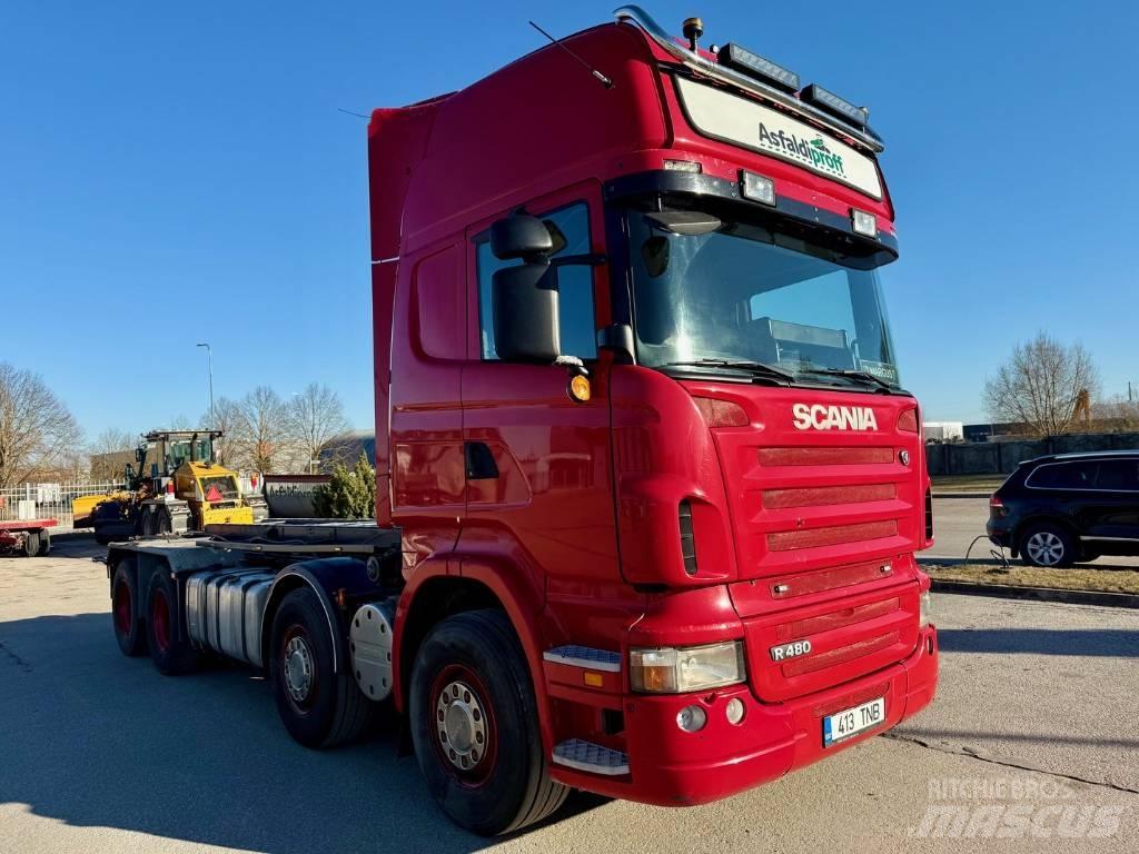 Scania R 480 Demontažnii kamioni za podizanje kabela