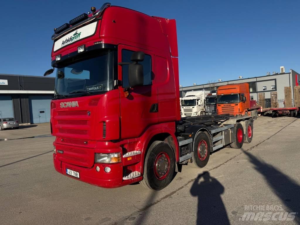 Scania R 480 Demontažnii kamioni za podizanje kabela
