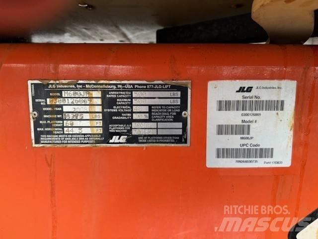 JLG M 600 JP Zglobne podizne platforme