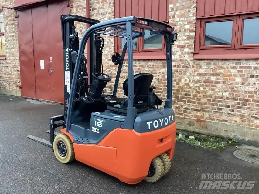 Toyota 8FBE15T Električni viličari