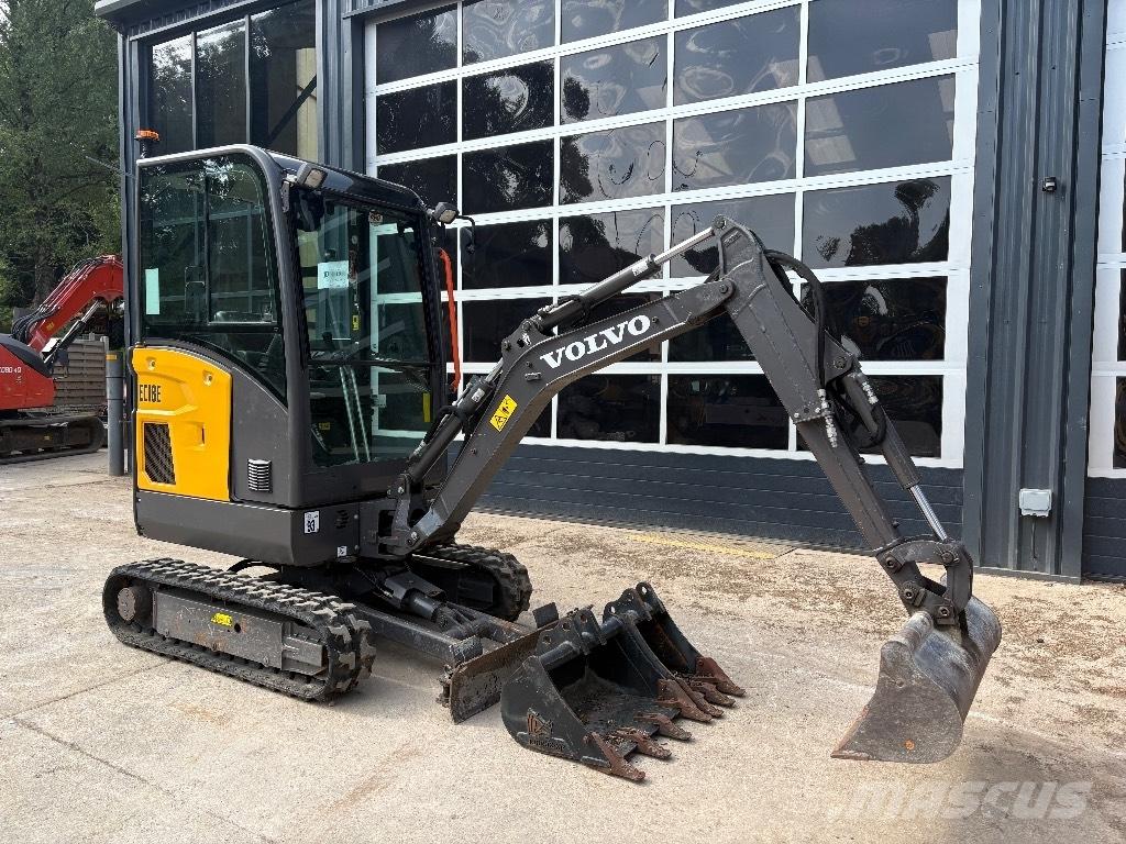 Volvo EC 18 E Mini bageri <7t