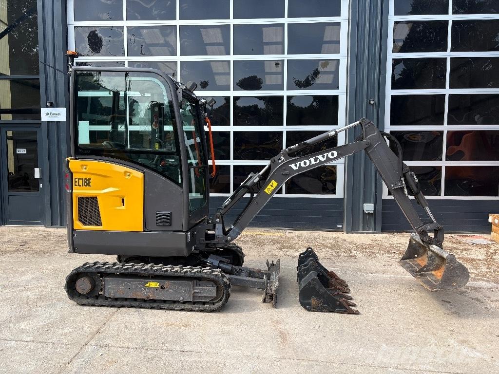 Volvo EC 18 E Mini bageri <7t
