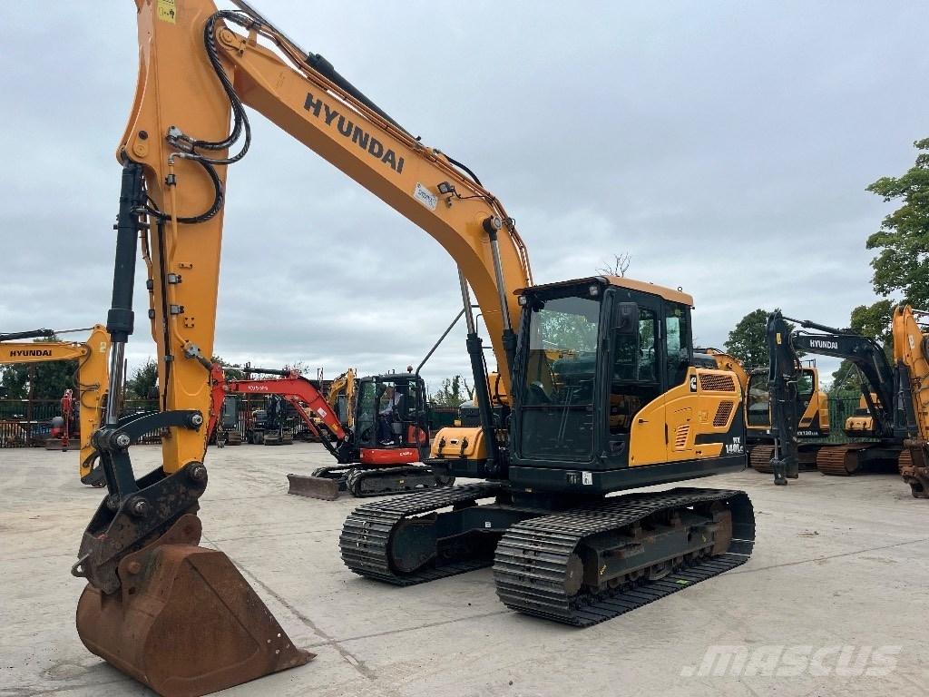 Hyundai HX140LC Bageri gusjeničari