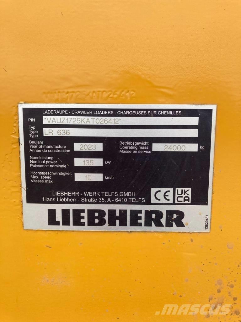 Liebherr LR 636 Utovarivači gusjeničari
