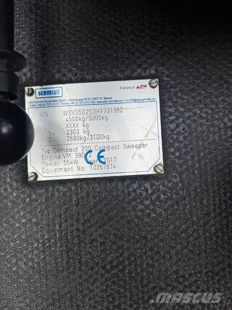 Schmidt Swingo 200 Strojevi za metenje