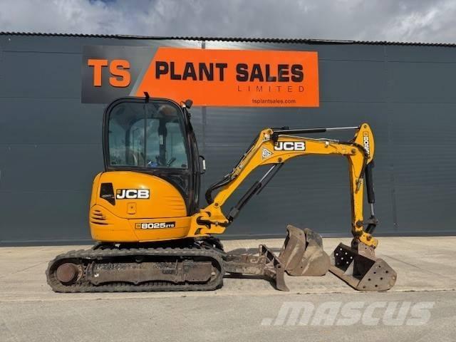 JCB 8025 ZTS Mini bageri <7t