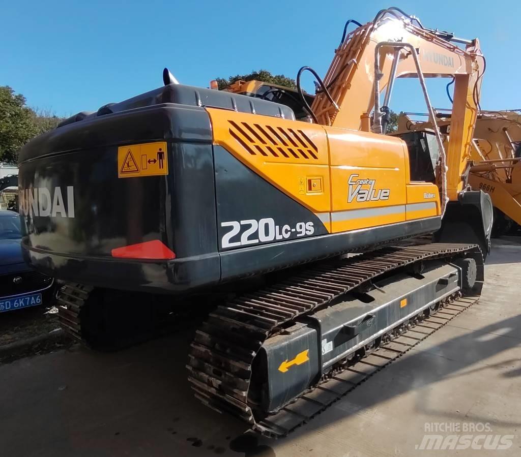 Hyundai 220LC-9S Bageri gusjeničari