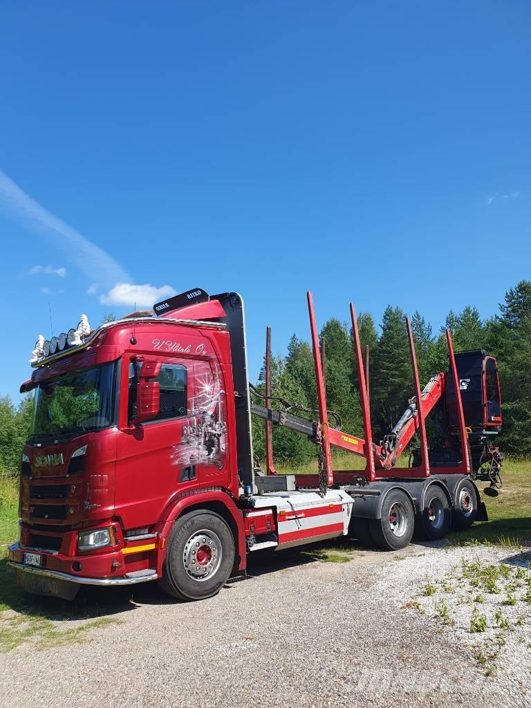 Scania R 650 Kamioni za drva