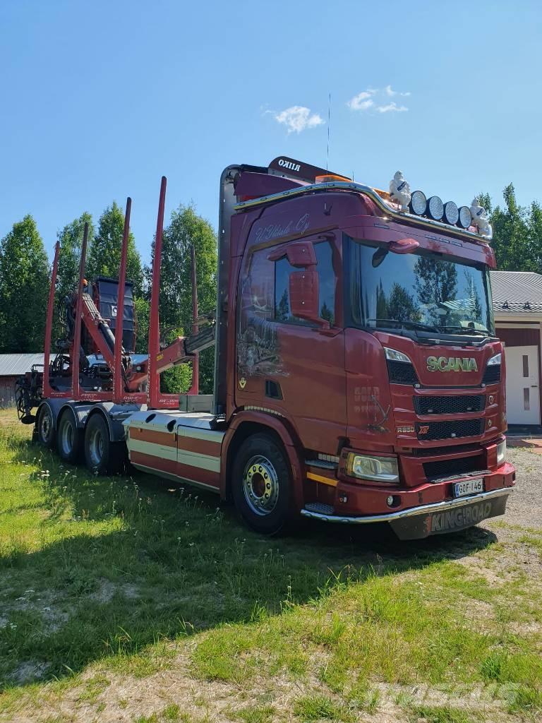 Scania R 650 Kamioni za drva